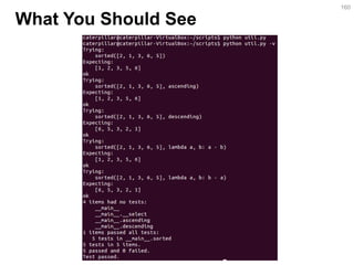 What You Should See 
160  