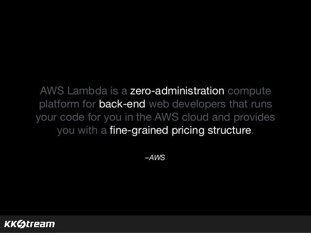 Continuous Deployment in AWS Lambda