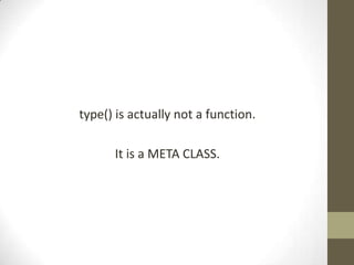 Python Metaclasses | PPTX