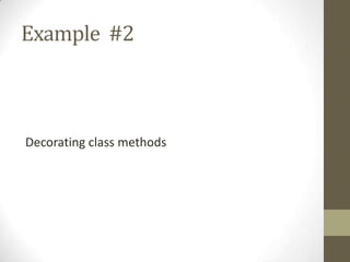 Python Metaclasses | PPTX