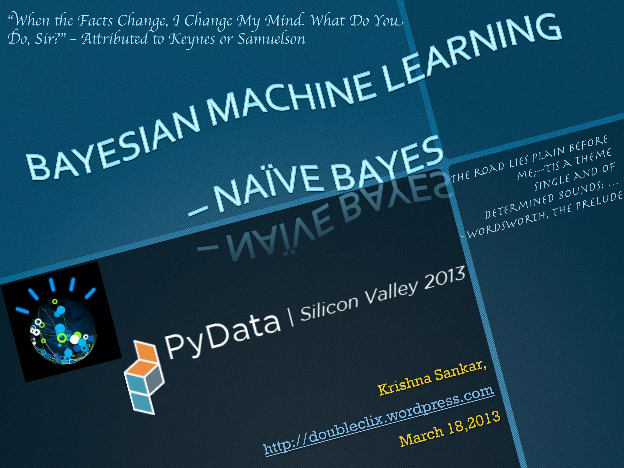 Bayesian Machine Learning - Naive Bayes | PDF | Physics | Science