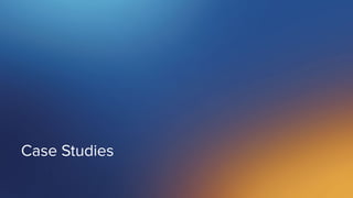 SigOpt. Conﬁdential.
Case Studies
 