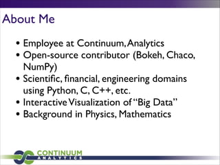 PyData London Bokeh Tutorial - Bryan Van de Ven | PDF