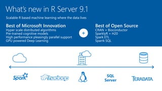 Best of Microsoft Innovation Best of Open Source
SQL
Server
 