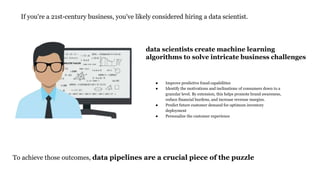 Building Data Pipelines on AWS | PPTX