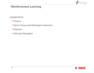 Machine learning Vs Deep learning Vs Reinforcement learning | Pydata ...