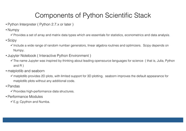 Python 101 for Data Science to Absolute Beginners | PPT