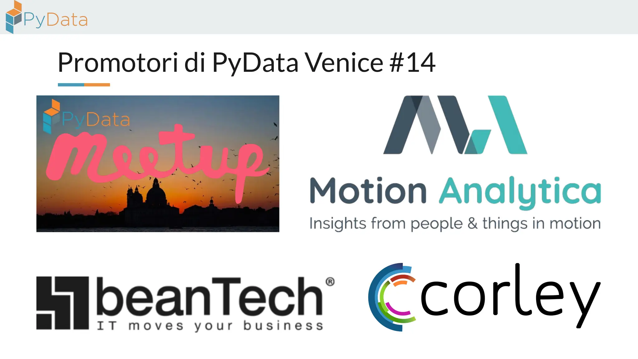 Promotori di PyData Venice #14
 