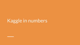 Overview of the Kaggle platform and its competitions | PDF