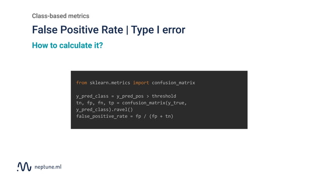 Evaluation metrics for binary classification - the ultimate guide | PDF ...