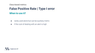 Evaluation metrics for binary classification - the ultimate guide | PDF