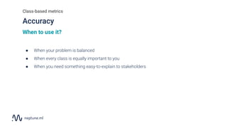 Evaluation metrics for binary classification - the ultimate guide | PDF