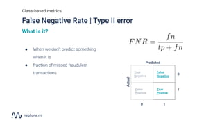 Evaluation metrics for binary classification: The ultimate guide | PDF