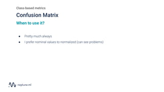 learn about binary classification | evaluation metrics... Evaluation metrics for binary classification: The ultimate guide | PDF