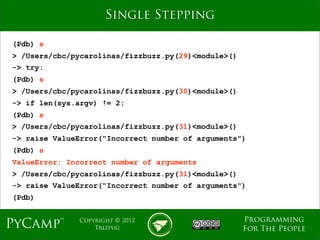 Python Debugging Fundamentals | PDF