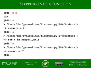 Python Debugging Fundamentals | PDF