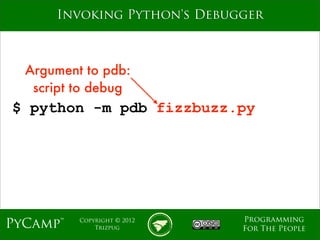 Python Debugging Fundamentals | PDF