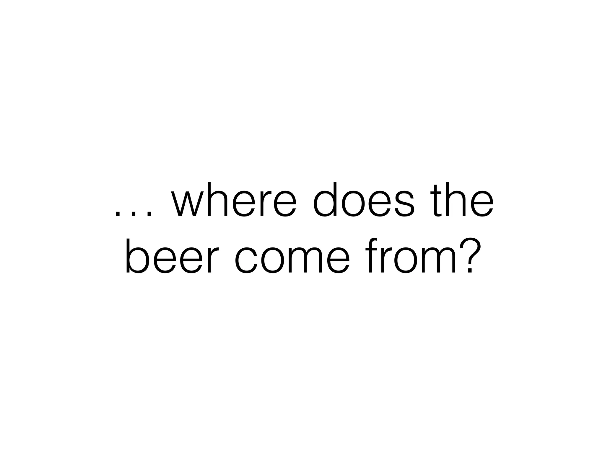 PyDiff - what python can teach us about beer | PPT