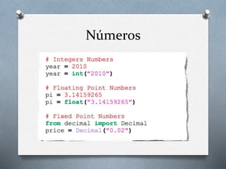 Números
 