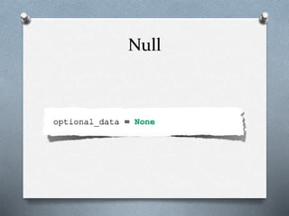 Null
 