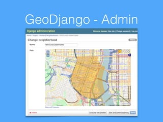 GeoDjango - Admin
 