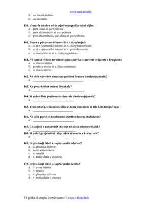 Pyetje Nga Abdomeni | DOC