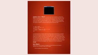 Any drawing function in Pygame (which we will learn about in a bit) that has a parameter
for color can have either the tuple form or Color object form of a color passed for it. Even
though they are diﬀerent data types, a Color object is equal to a tuple of four integers if they
both represent the same color (just like how 42 == 42.0 will evaluate to True). Now that
you know how to represent colors (as a pygame.Color object or a tuple of three or four
integers for red, green, blue, and optionally alpha) and coordinates (as a tuple of two integers
for X and Y), let’s learn about pygame.Rect objects so we can start using Pygame’s
drawing
functions.
Rect Objects
Pygame has two ways to represent rectangular areas (just like there are two ways to
represent colors). The ﬁrst is a tuple of four integers:
1. The X coordinate of the top leftcorner.
pygame.Color Objects You need to know how to represent a color because
Pygame’s drawing functions need a way to know what color you want to draw with. A tuple
of three or four integers is one way. Another way is as a pygame.Color object. You can
create Color objects by calling the pygame.Color() constructor function and passing
either three or four integers. You can store this Color object in variables just like you can
store tuples in variables. Try typing the following into the interactive shell:
>>> import pygame
>>> pygame.Color(255, 0, 0)
(255, 0, 0, 255)
>>> myColor = pygame.Color(255, 0, 0, 128)
>>> myColor == (255, 0, 0, 128)
True
>>>
 