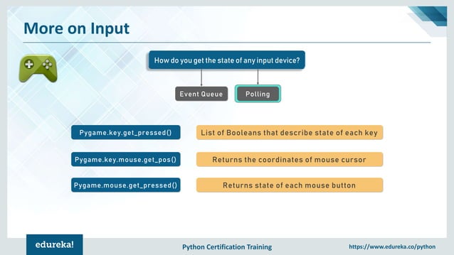 PyGame Tutorial | PyGame Python Tutorial For Beginners | Python ...