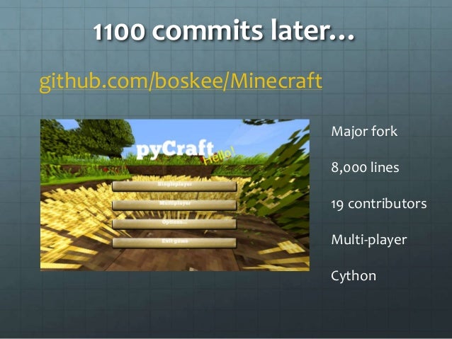 Minecraft in 500 lines with Pyglet - PyCon UK