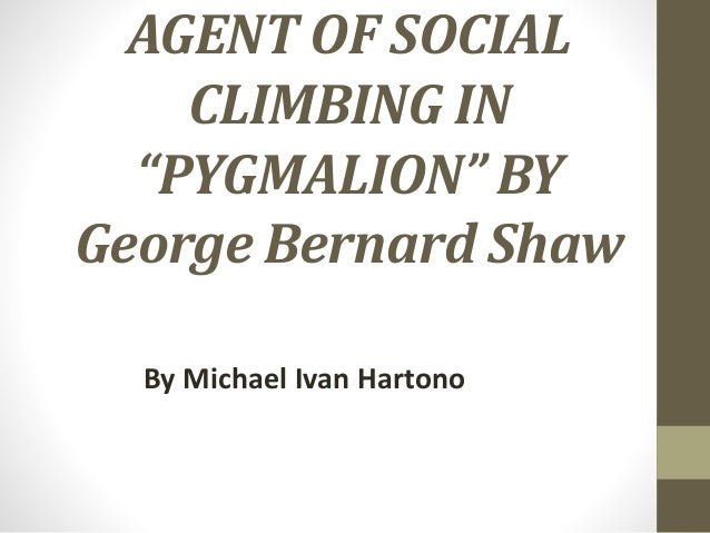 pygmalion essay