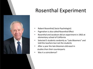 Pygmalion effect | PPTX