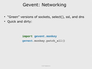 Real-Time Python Web: Gevent and Socket.io