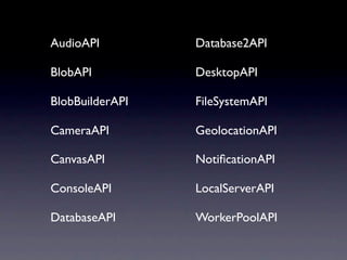 •       WEB+DB PRESS Vol.54


•   HTML5         ……
 