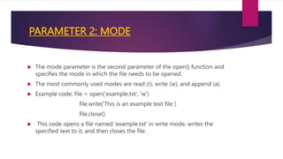 pyhon parameter.pptx