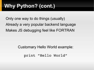 It will automatically convert your code to Javascript (and even take care of cross-browser issues) What?! 
