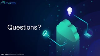 © BST LABS 2022 ALL RIGHTS RESERVED
Questions?
 