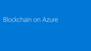 Blockchain for Python Developers - Pyjamas Conf 2020 | PPTX