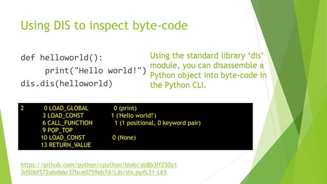 Pyjion - a JIT extension system for CPython | PPT