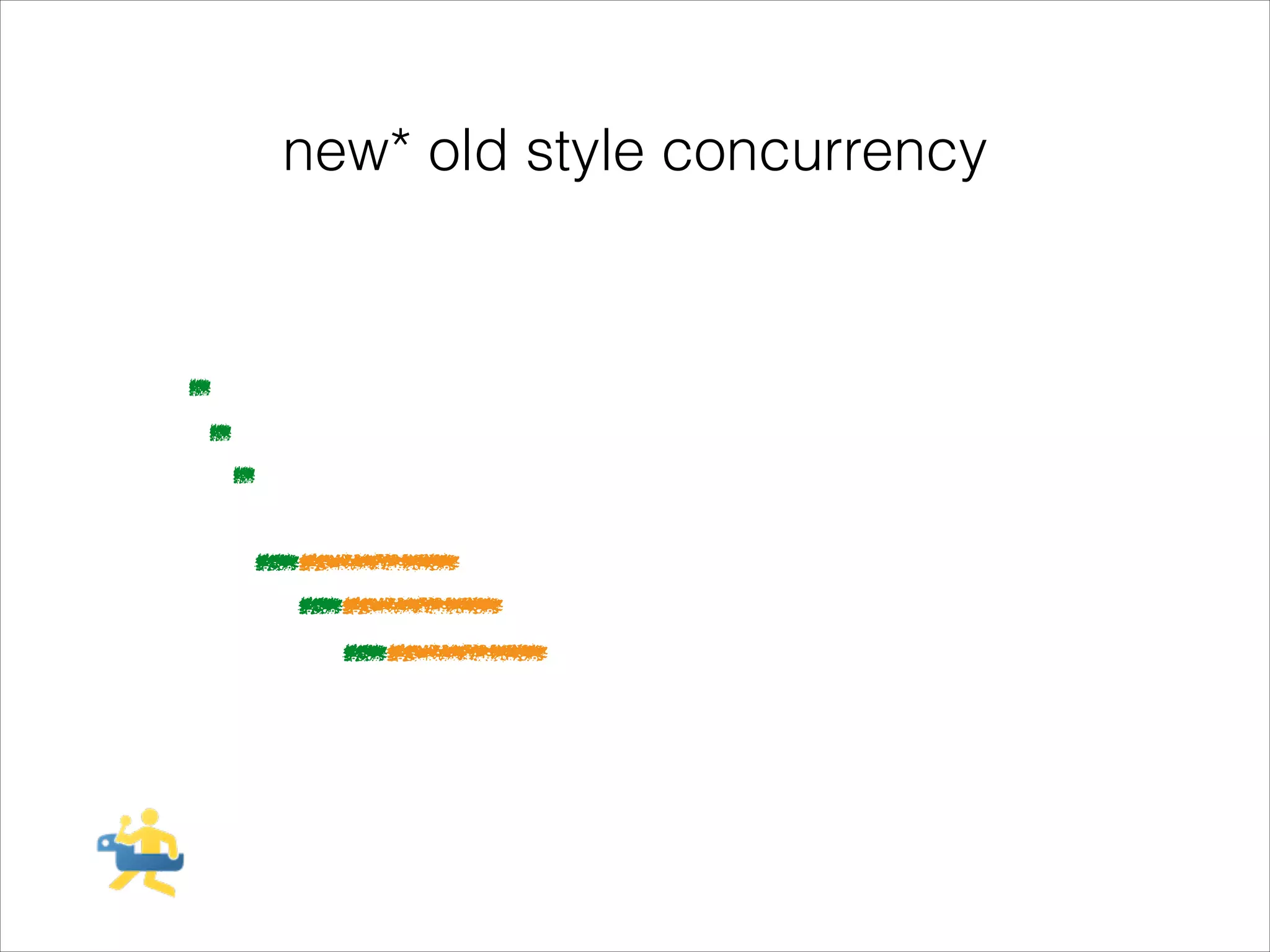 new* old style concurrency

 