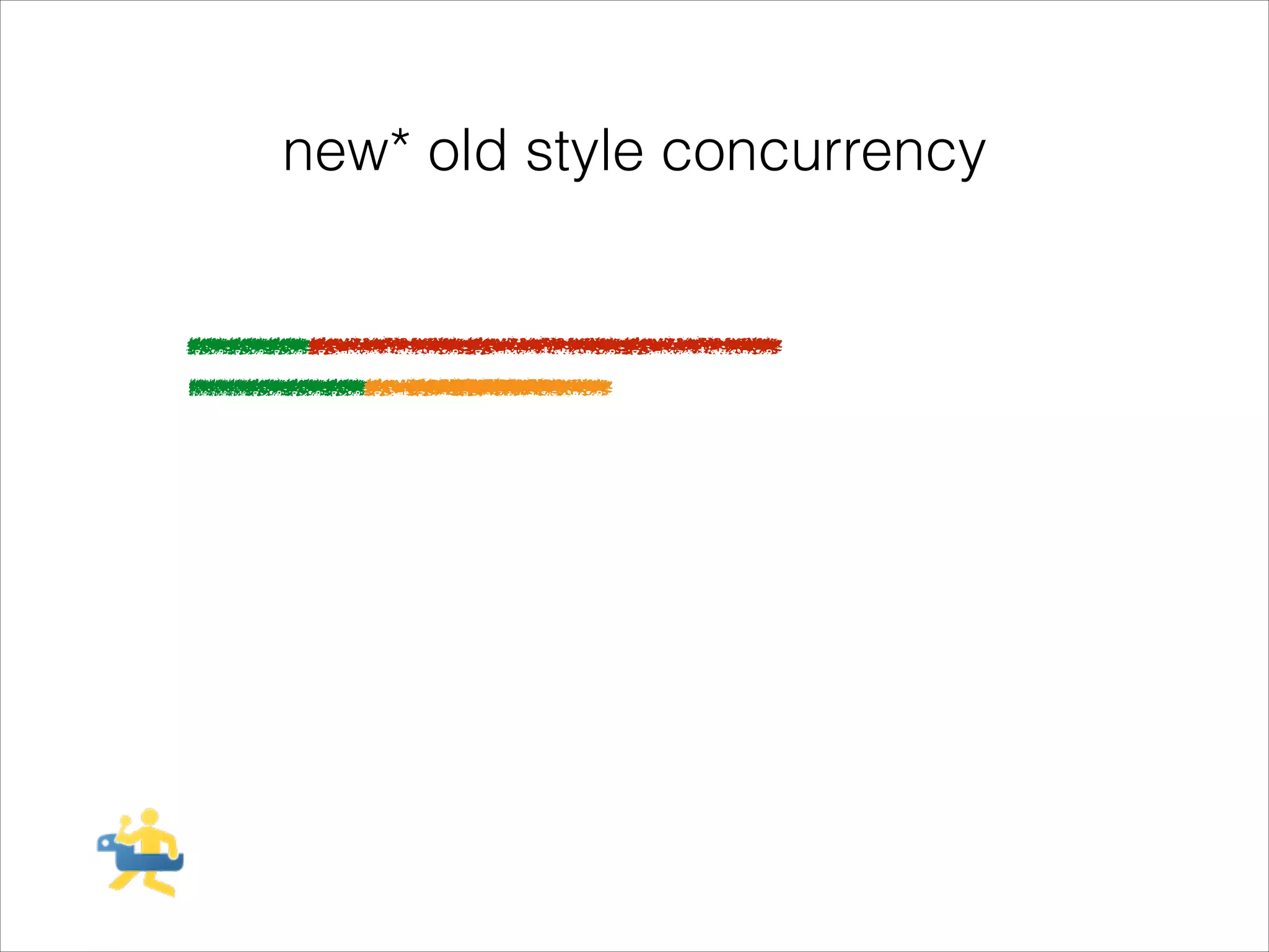 new* old style concurrency

 
