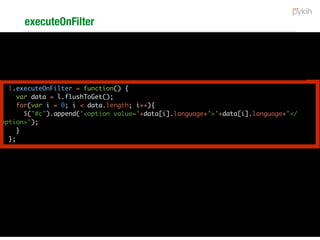 Extrapolate this 100x and see problems
Spreadsheet for geo-spatial analysis
 