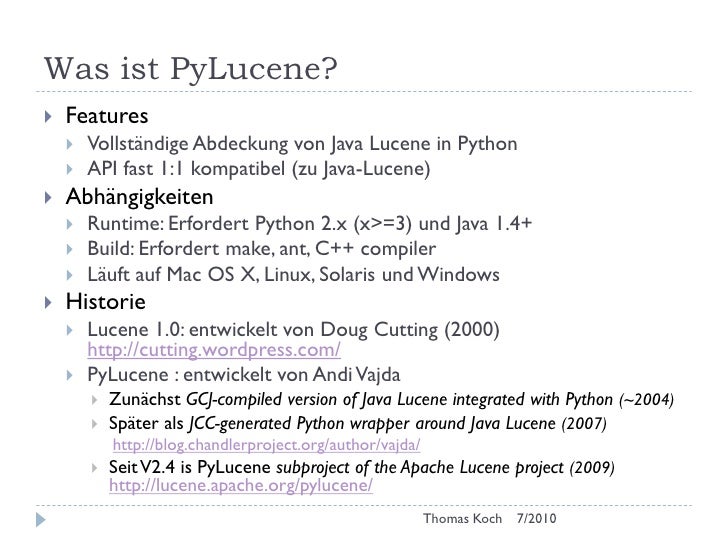 Pylucene for mac os Pylucene for mac os