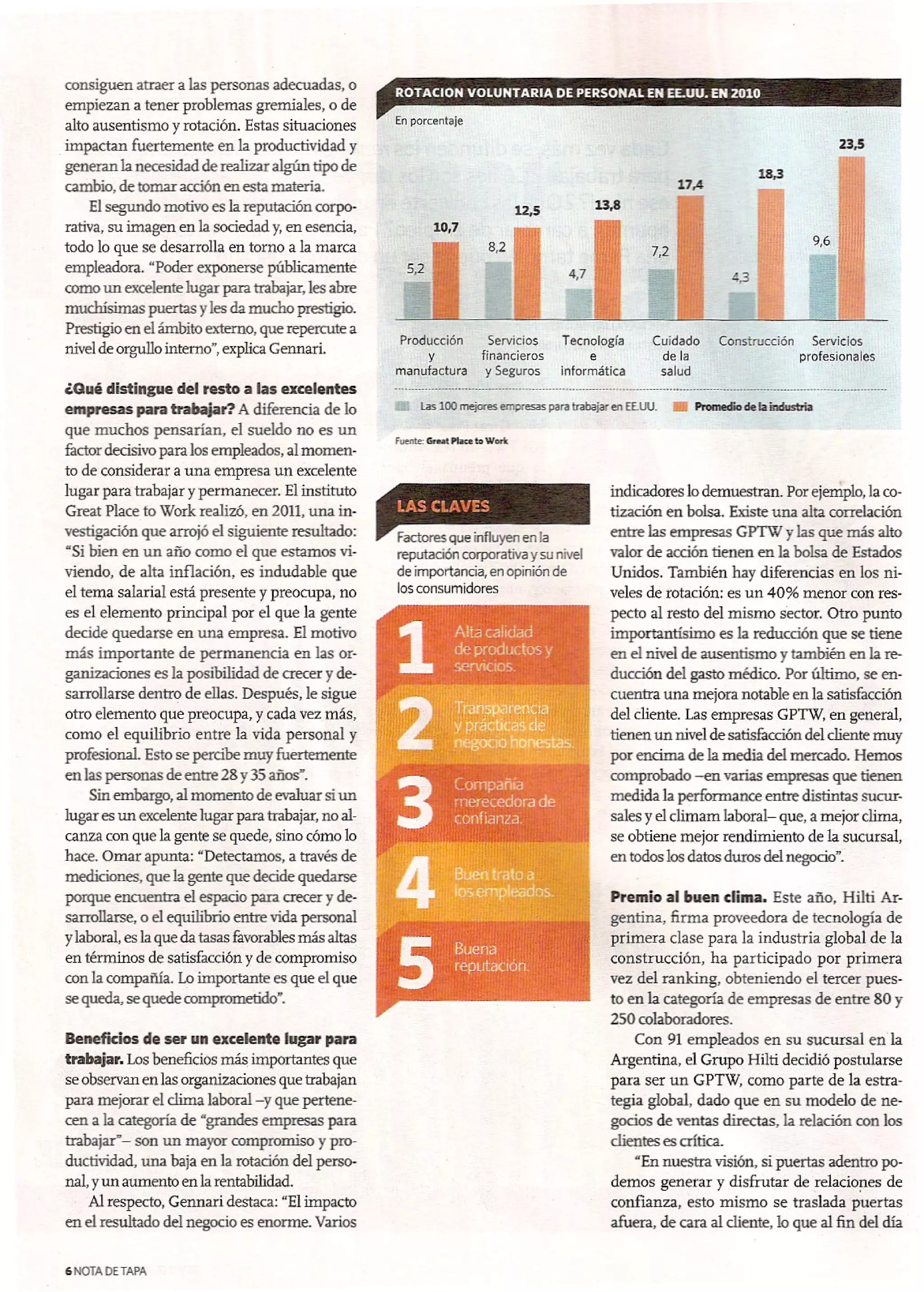 "Quiero ser una empresa deseada" Pymes Plus Feb.2012