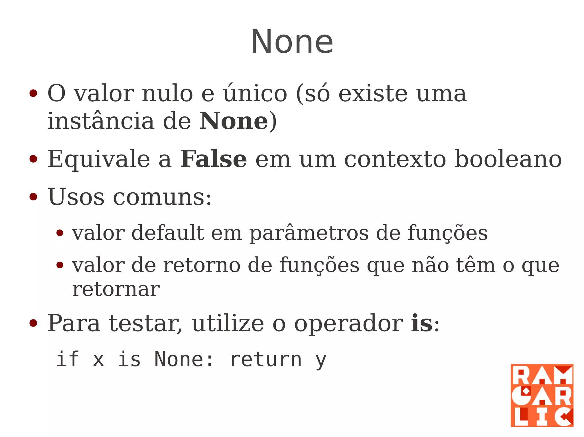 Python: a primeira mordida
