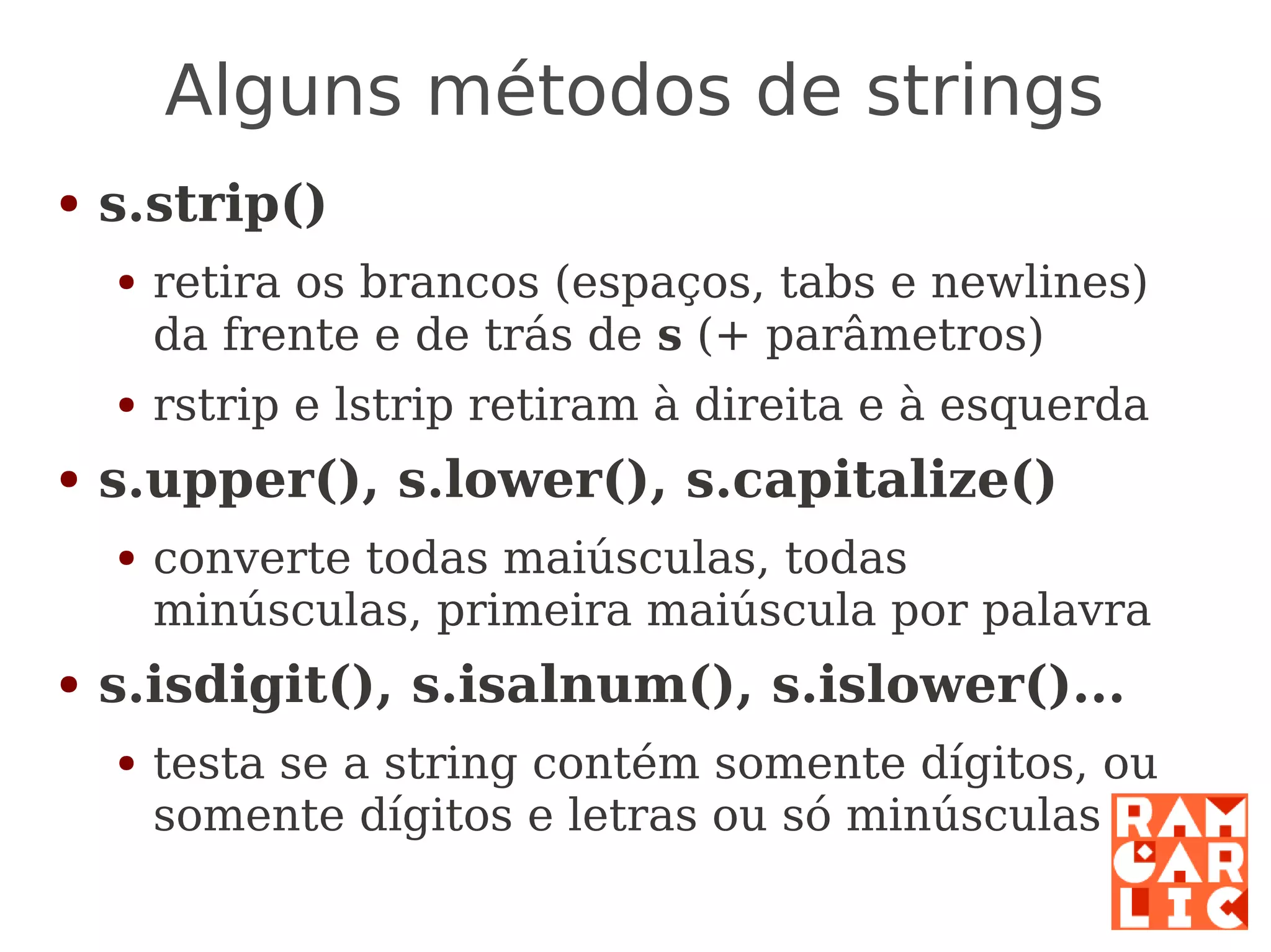 Python: a primeira mordida