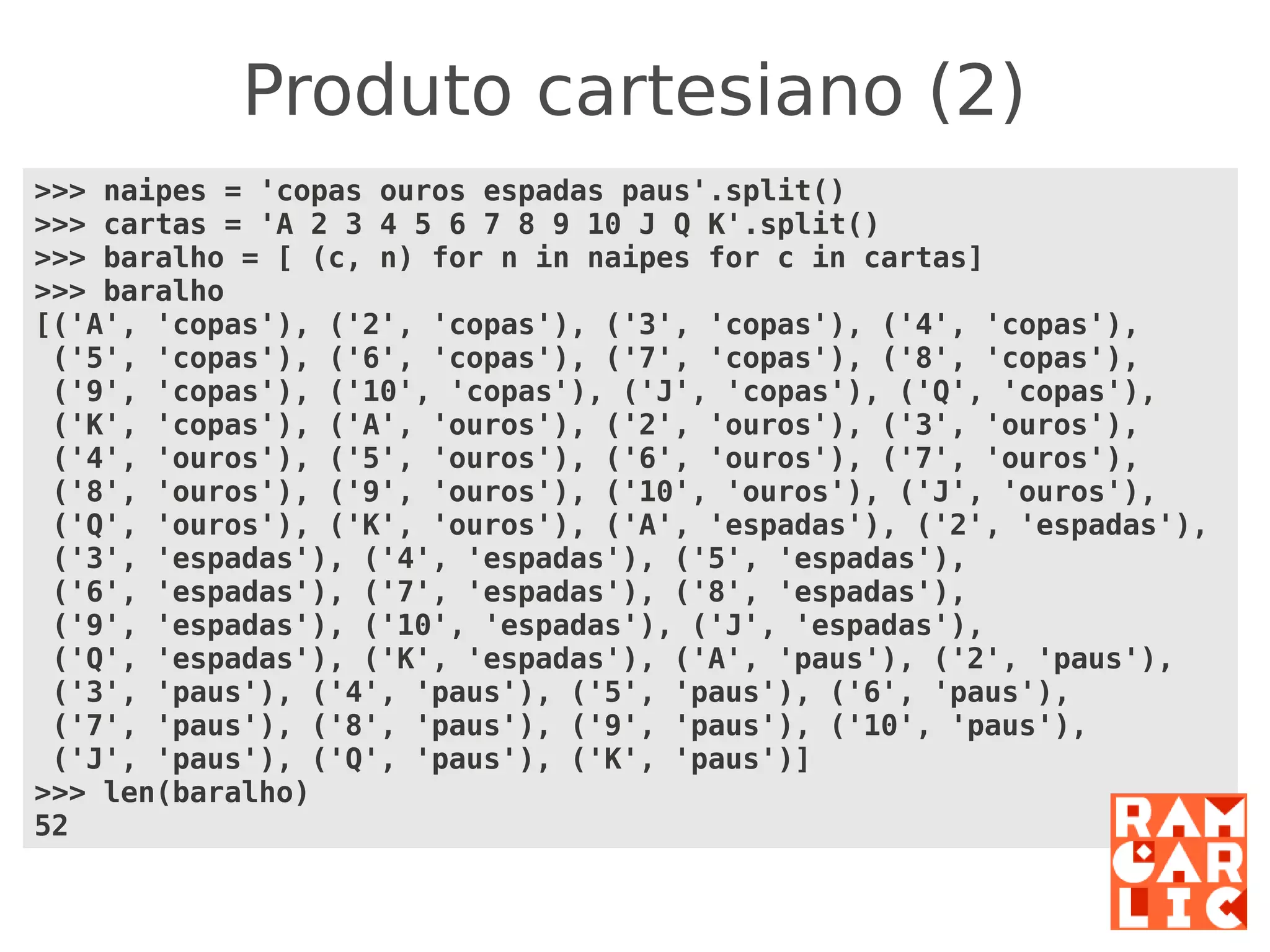 Python: a primeira mordida