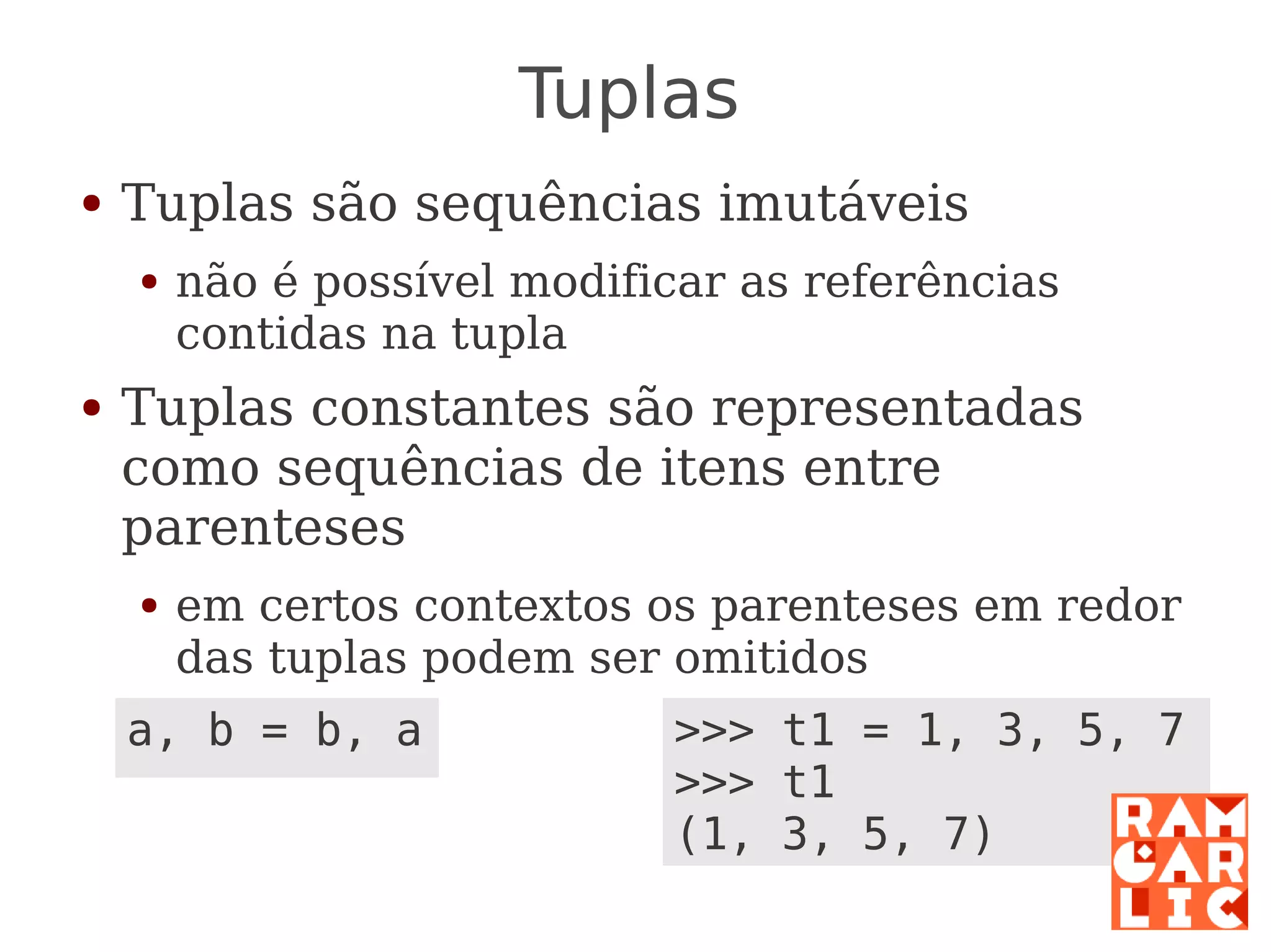 Python: a primeira mordida