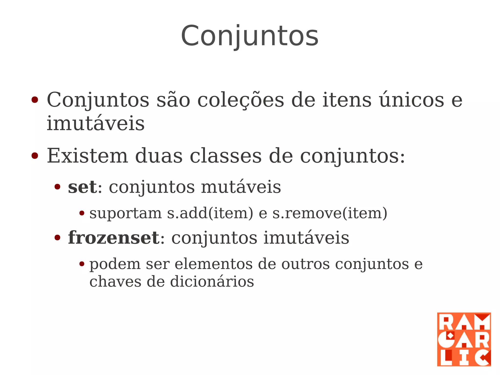 Python: a primeira mordida