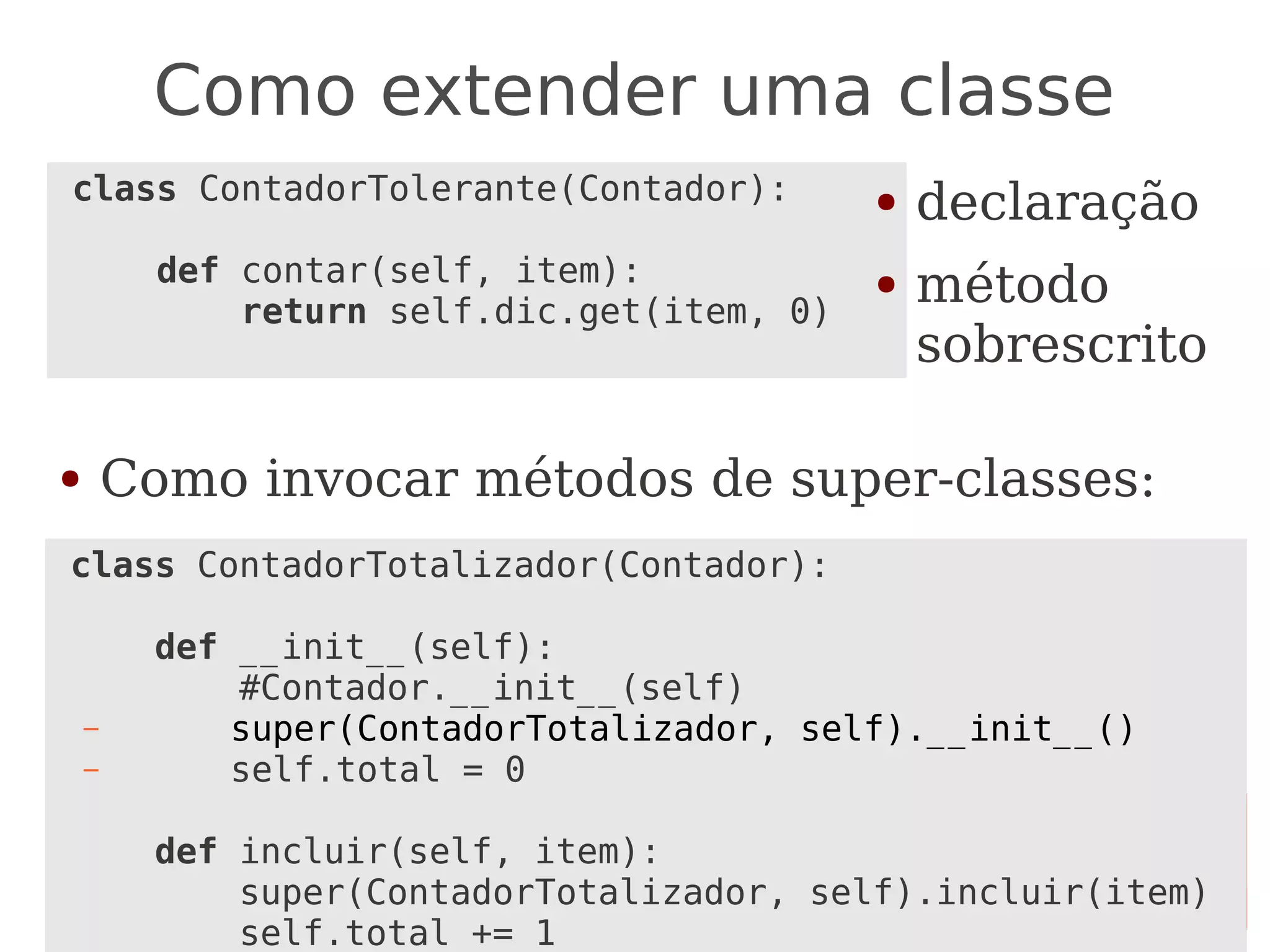 Python: a primeira mordida