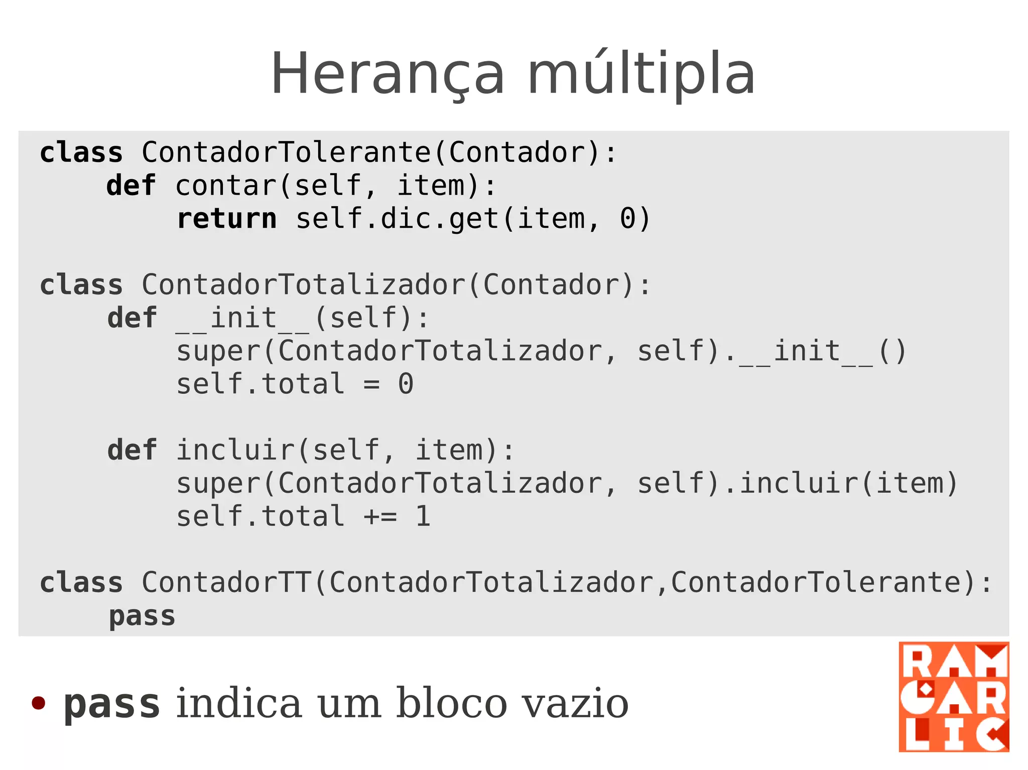 Python: a primeira mordida
